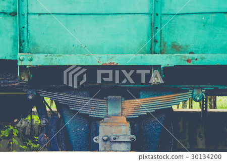 Abandoned Train Bogie 30134200