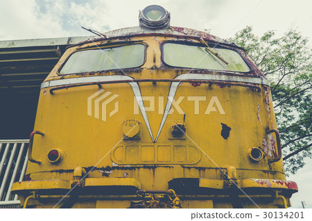Abandoned Train Bogie 30134201