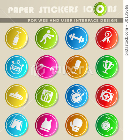 boxing icon set boxing icon set 30135668
