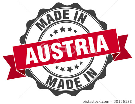 made in Austria round seal made in Austria round seal 30136188