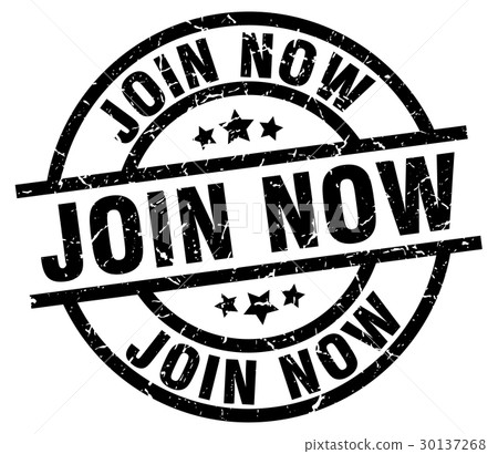 join now round grunge black stamp join now round grunge black stamp 30137268