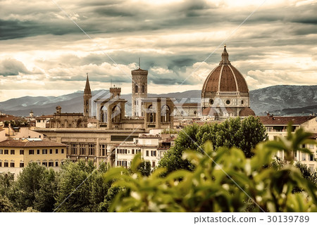 Florence and mountains Florence and mountains 30139789