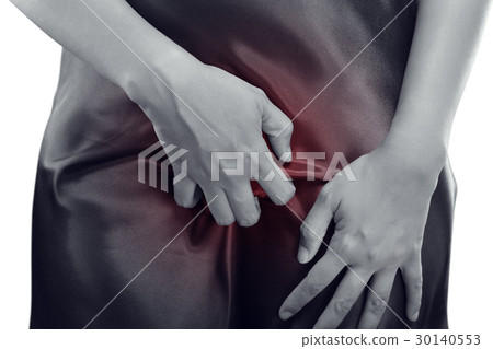 Woman are scratching the vagina 30140553