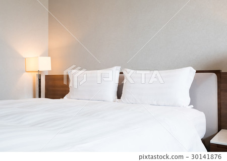 bed in hotel room bed in hotel room 30141876