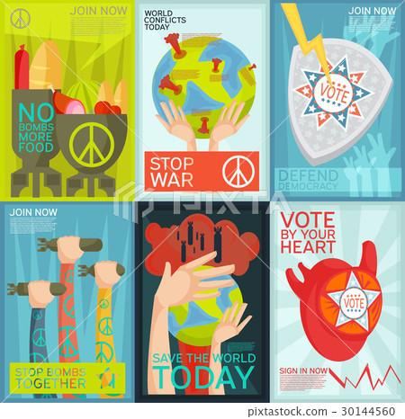 Propaganda Posters Set Propaganda Posters Set 30144560