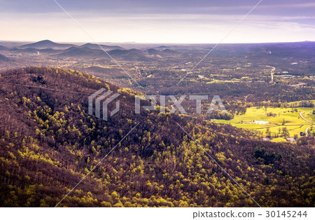 Cleveland Georgia from the top of Yonah Mountain Cleveland Georgia from the top of Yonah Mountain 30145244