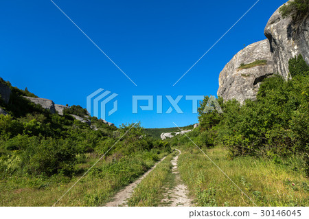 Cave City in Cherkez-Kermen Valley, Crimea 30146045