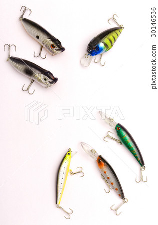Fishing lures wobblers and poppers Fishing lures wobblers and poppers 30146536