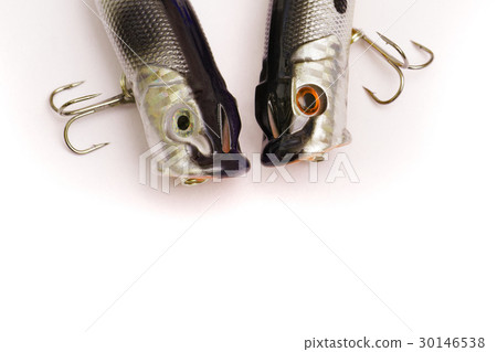 Plastic bait for fishing - poppers Plastic bait for fishing - poppers 30146538