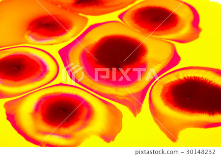 abstract background. red and yellow mixed acrylic 30148232