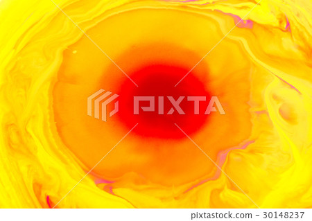 abstract background. red and yellow mixed acrylic 30148237