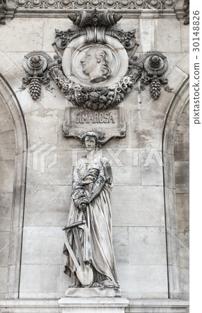 Architectural details of Opera National de Paris 30148826