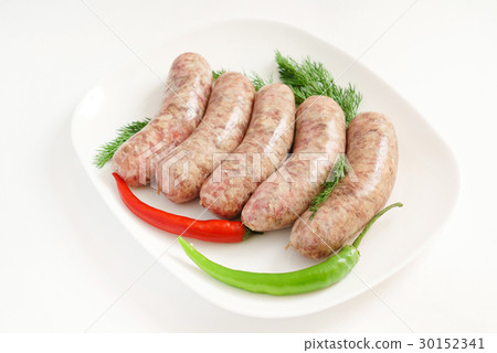 raw sausages 30152341