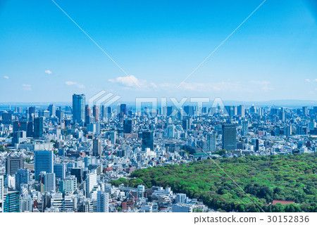 藍天的東京風景 藍天的東京風景 30152836