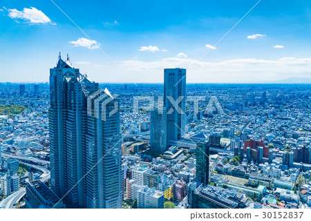 藍天的東京風景 藍天的東京風景 30152837