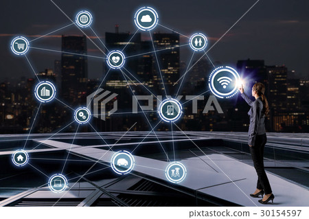 Women and IoT image 30154597