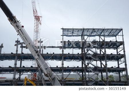 Large scale facility construction site 30155149