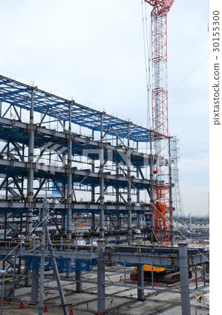 Large-scale logistics warehouse construction site 30155300