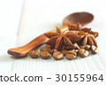 coffee aroma drink anise retro background 30155964