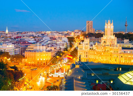 Cityscape of Madrid, Spain Cityscape of Madrid, Spain 30156437