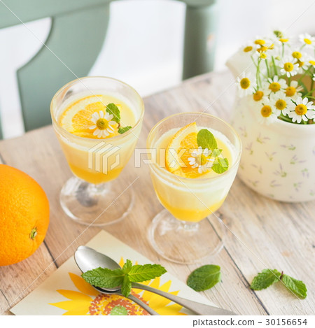 可愛的橙色果凍 30156654