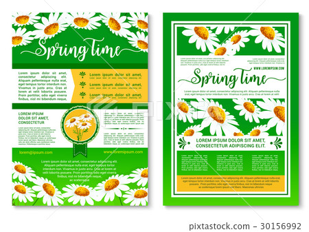 Springtime holidays celebration poster template-插圖素材 [30156992] - PIXTA圖庫