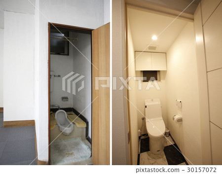 Before after group of renovation photograph Before after group of renovation photograph 30157072