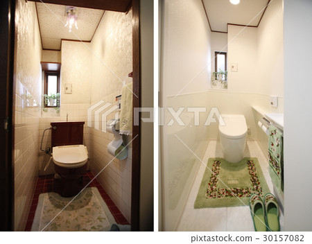 Before after group of renovation photograph 30157082