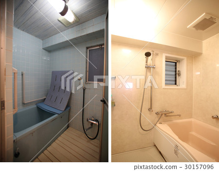Before after group of renovation photograph 30157096