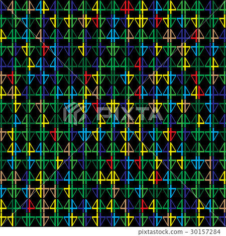 pattern with number 4 - Stock Illustration [30157284] - PIXTA