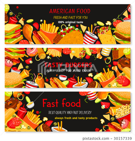 Wind Banner para Fast Food