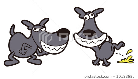Black dog character, dog character Black dog character, dog character 30158683