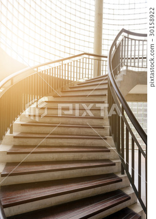 spiral wooden staircase. Circular Staircase. spiral wooden staircase. Circular Staircase. 30158922