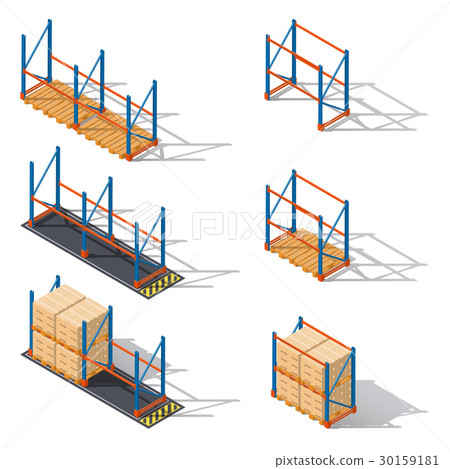 Storage racks for pallets 30159181