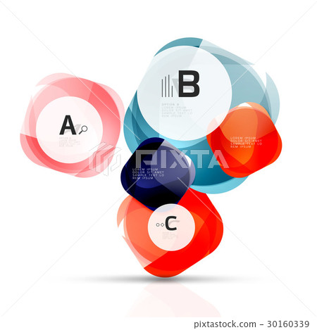 Shiny abstract elements Shiny abstract elements 30160339