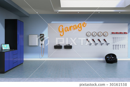 Image of the garage provided with the quick charger Image of the garage provided with the quick charger 30161538
