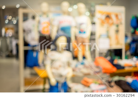 Abstract blur fashion store Abstract blur fashion store 30162294