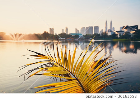 Kuala Lumpur at the sunrise 30163558