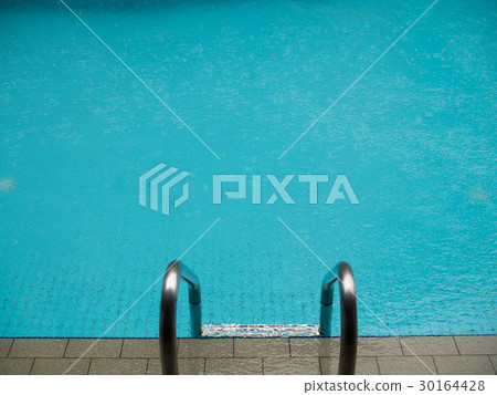 Swimming pool with clear water 30164428