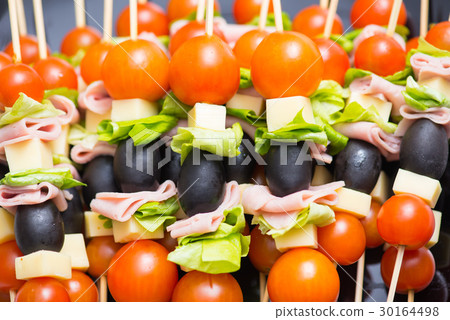 Appetizers Mix at wedding time 30164498