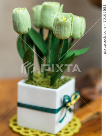 鬱金香的肥皂雕刻 鬱金香的肥皂雕刻 30165681
