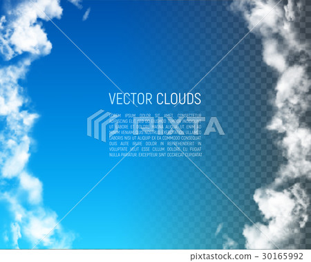 Frame with clouds 30165992