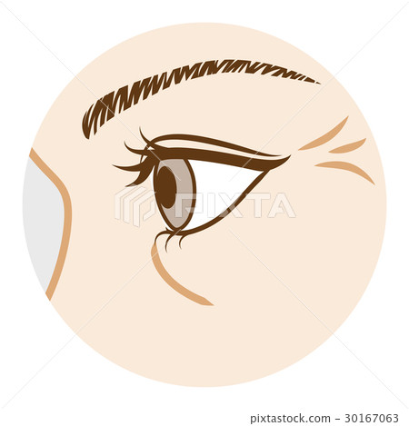 Wrinkle body part of the eye side Wrinkle body part of the eye side 30167063