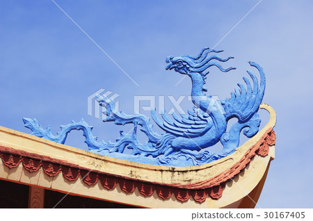 Phoenix Sculpture Buddhist Temple Da Lat, Vietnam 30167405