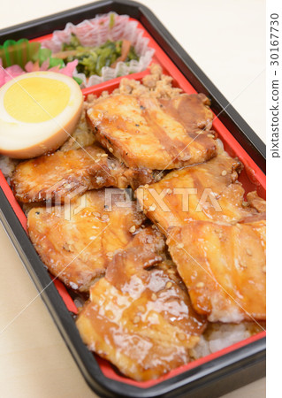 Delicious sweet boiled boxed lunch 30167730