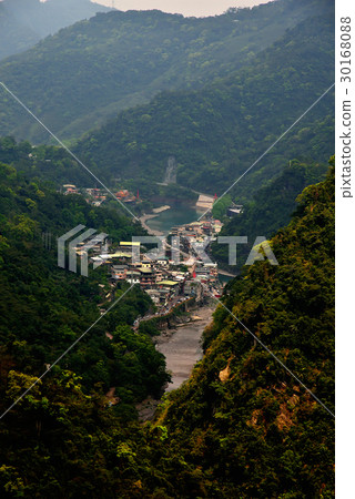 Landscape mountain tree house tribe river mountain river mountain river 30168088