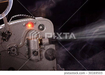 Old amateur movie projector 30169503