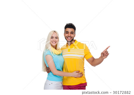 Beautiful Young Happy Couple Love Smiling Beautiful Young Happy Couple Love Smiling 30172882
