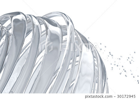3D striped decorative balls. 3D striped decorative balls. 30172945