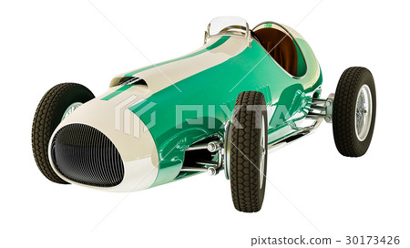 Racing car.3D render 30173426